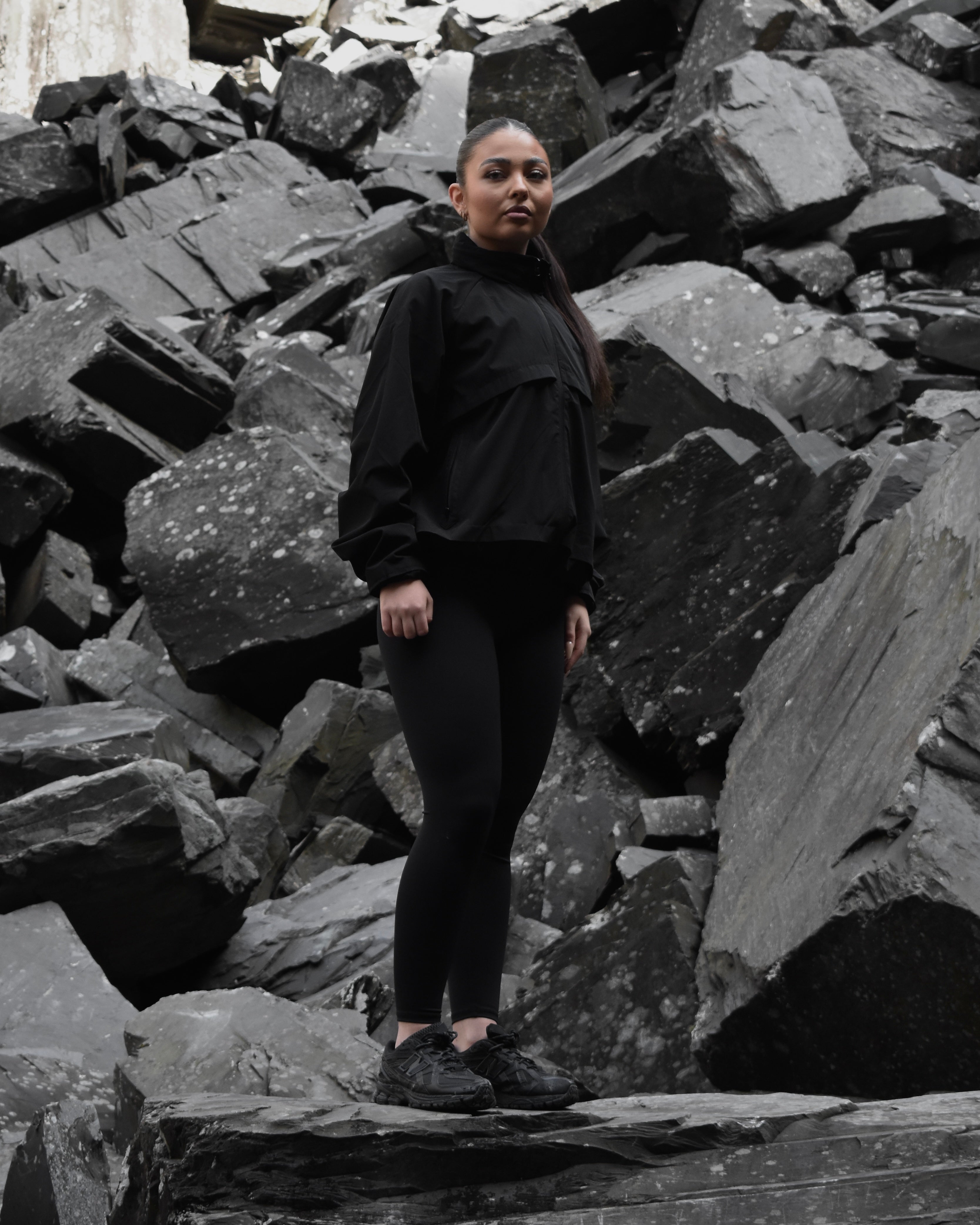 Impact Tech Track Jacket - Black