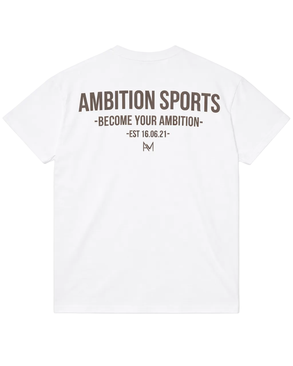 Evolve T-Shirt - Taupe / White