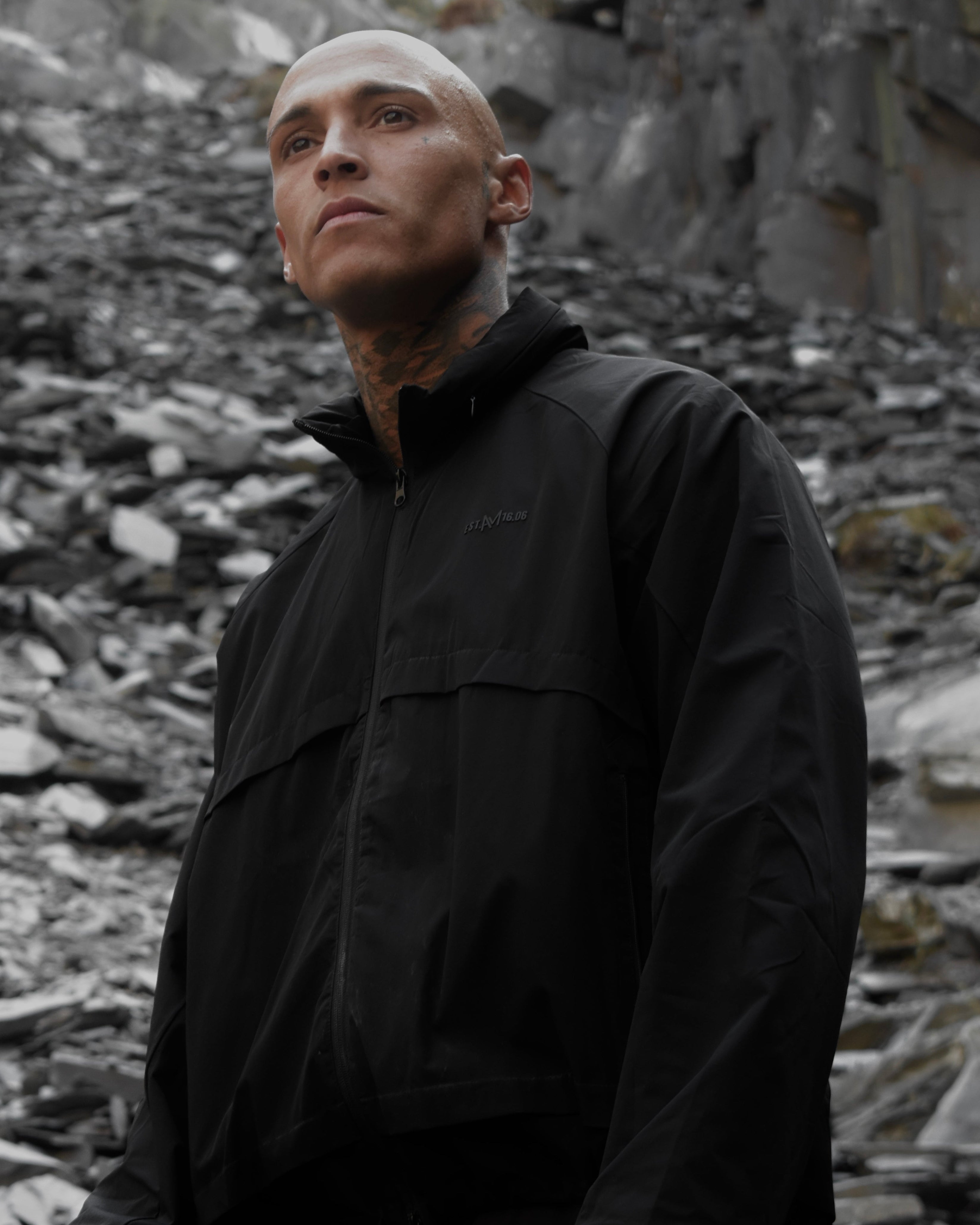 Impact Tech Track Jacket - Black