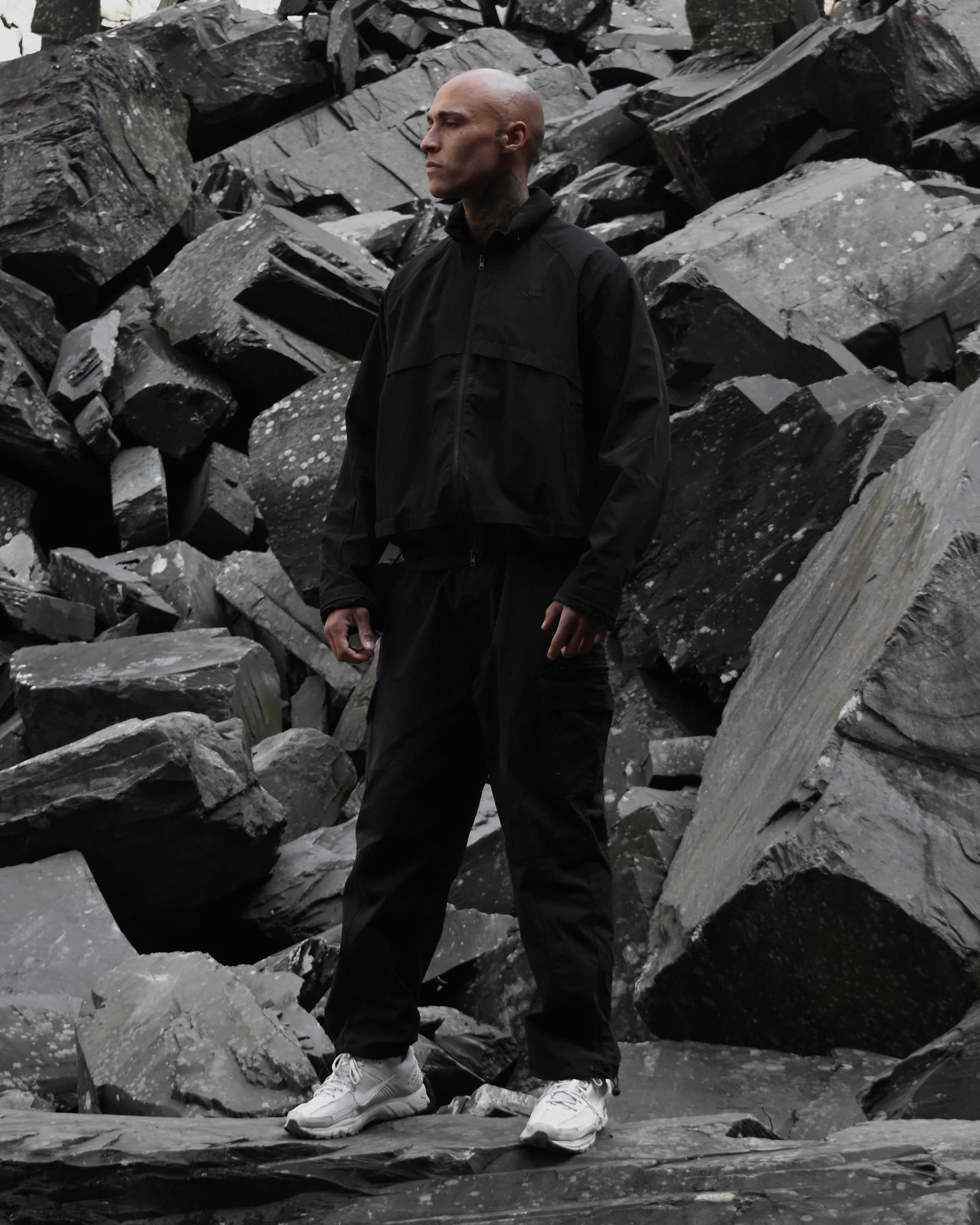 Impact Tech Track Jacket - Black