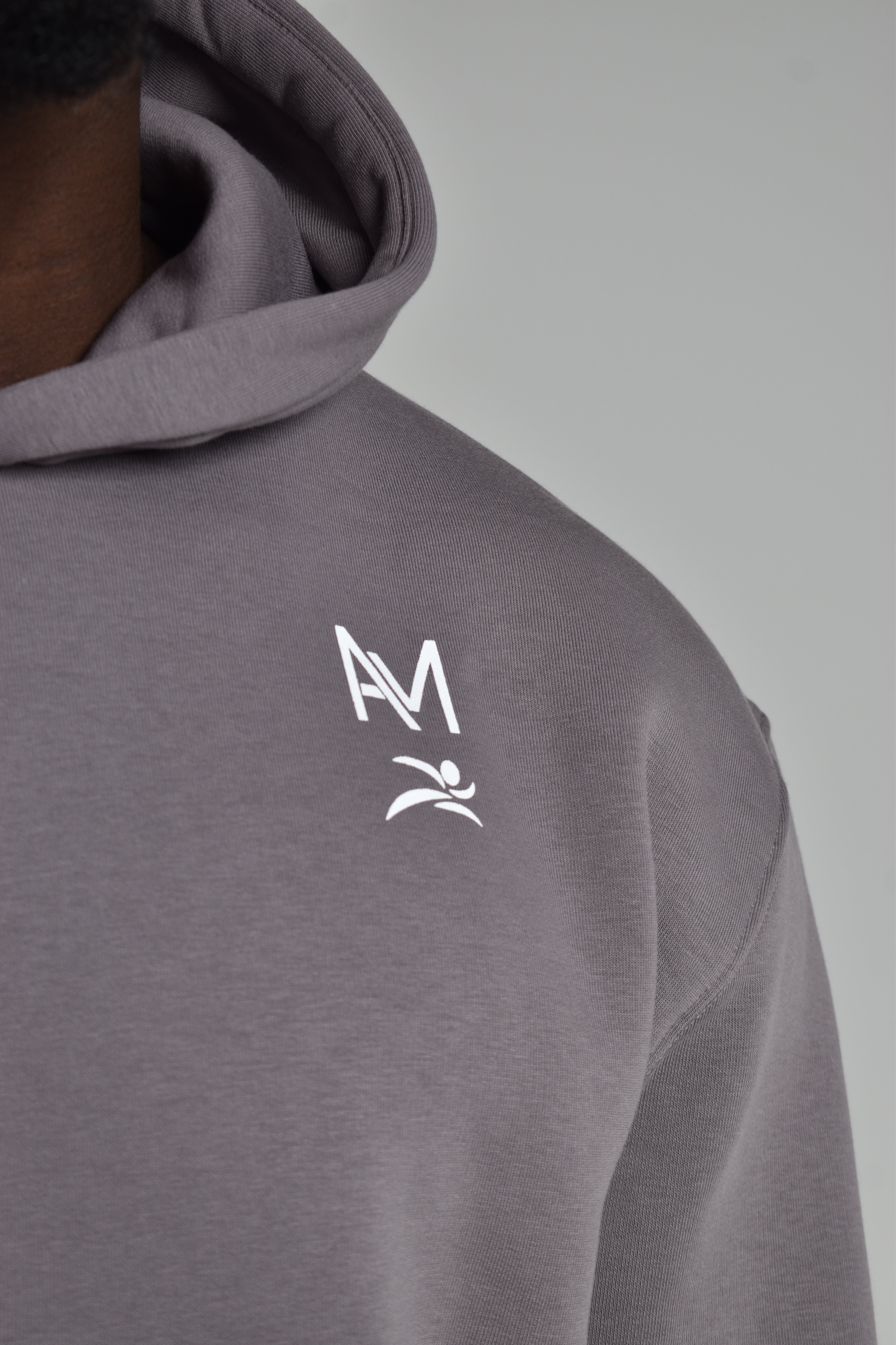 Ambition x Fitbox Hoodie - Slate Grey
