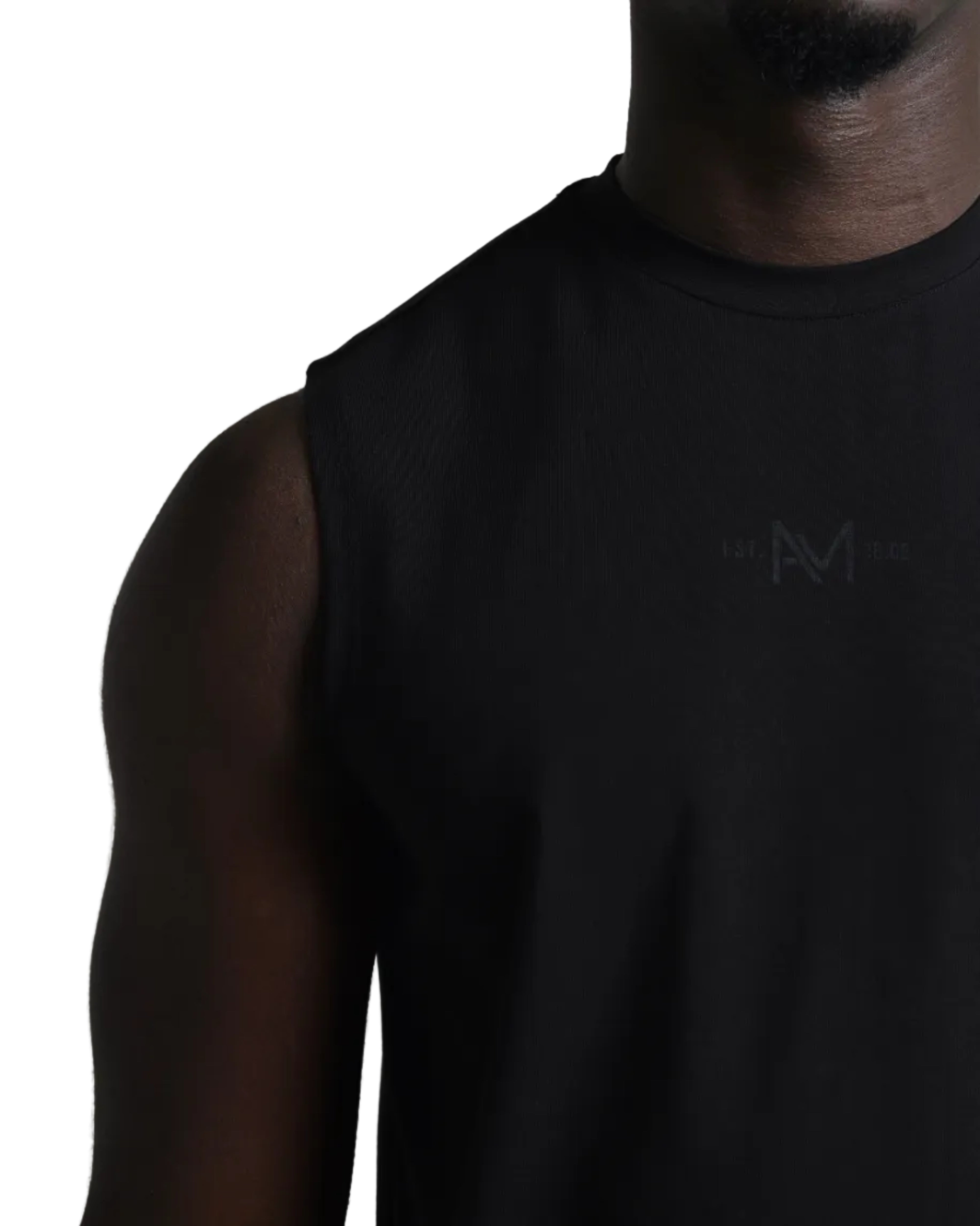 Oversized Tank - Black / Black