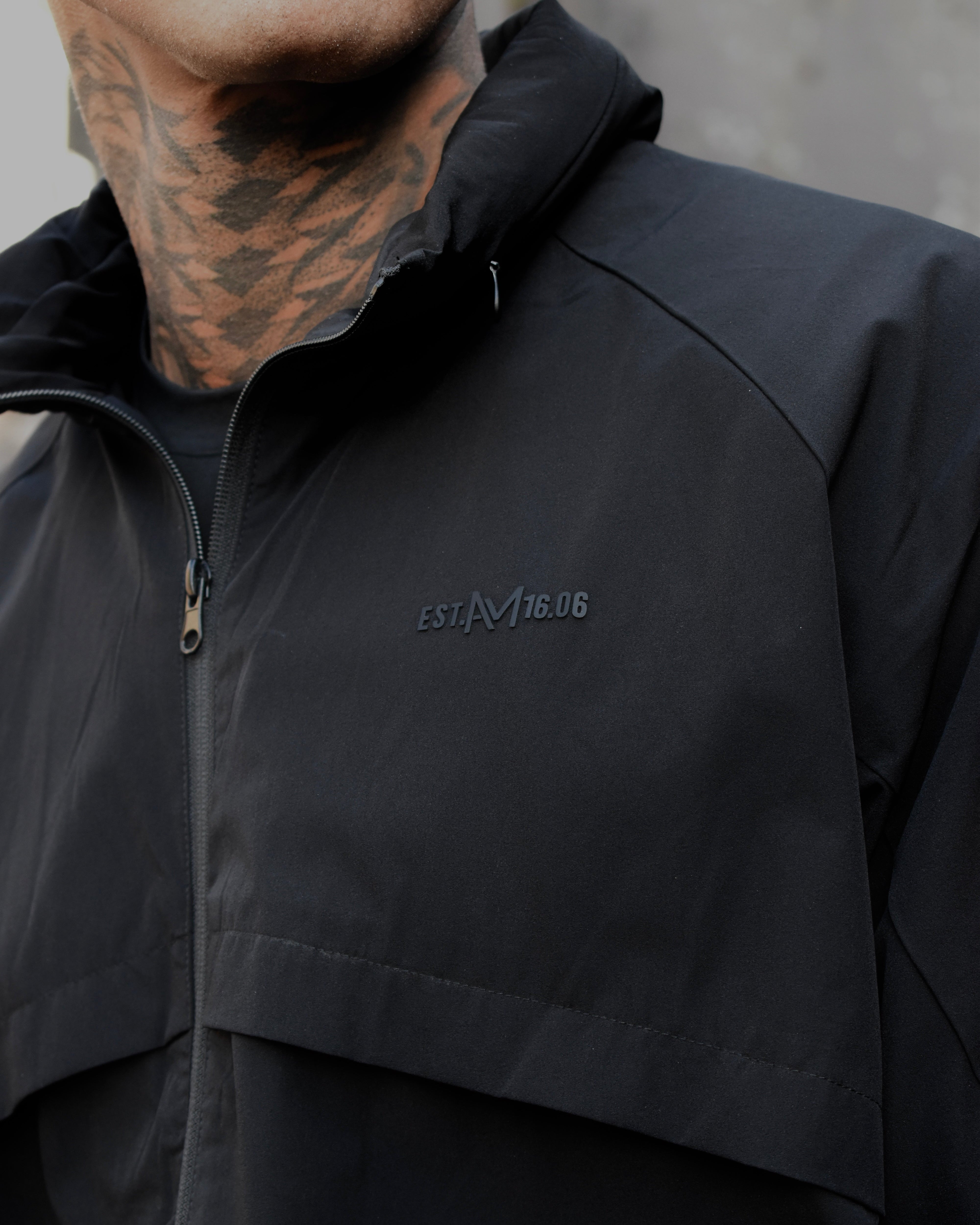 Impact Tech Track Jacket - Black