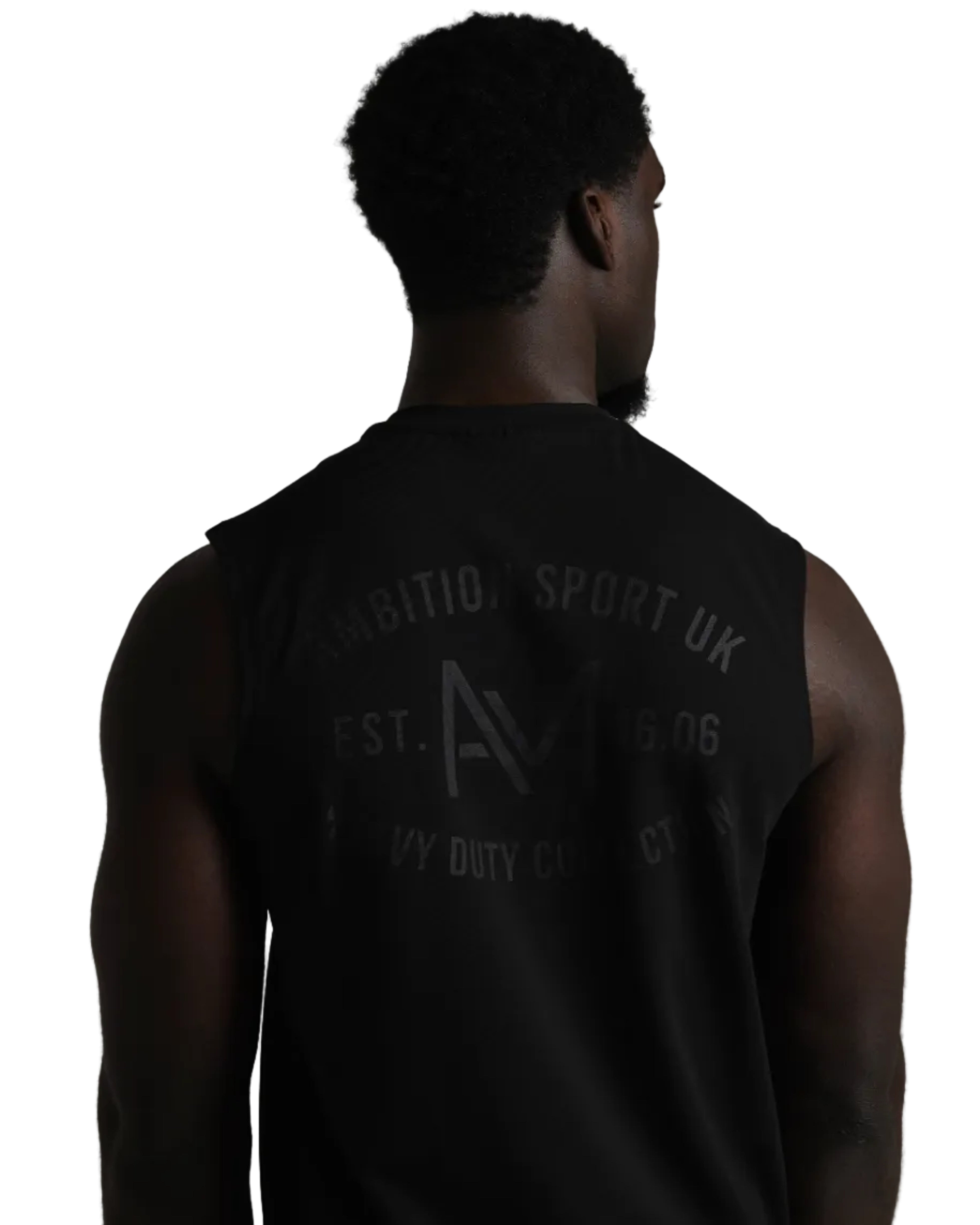 Oversized Tank - Black / Black