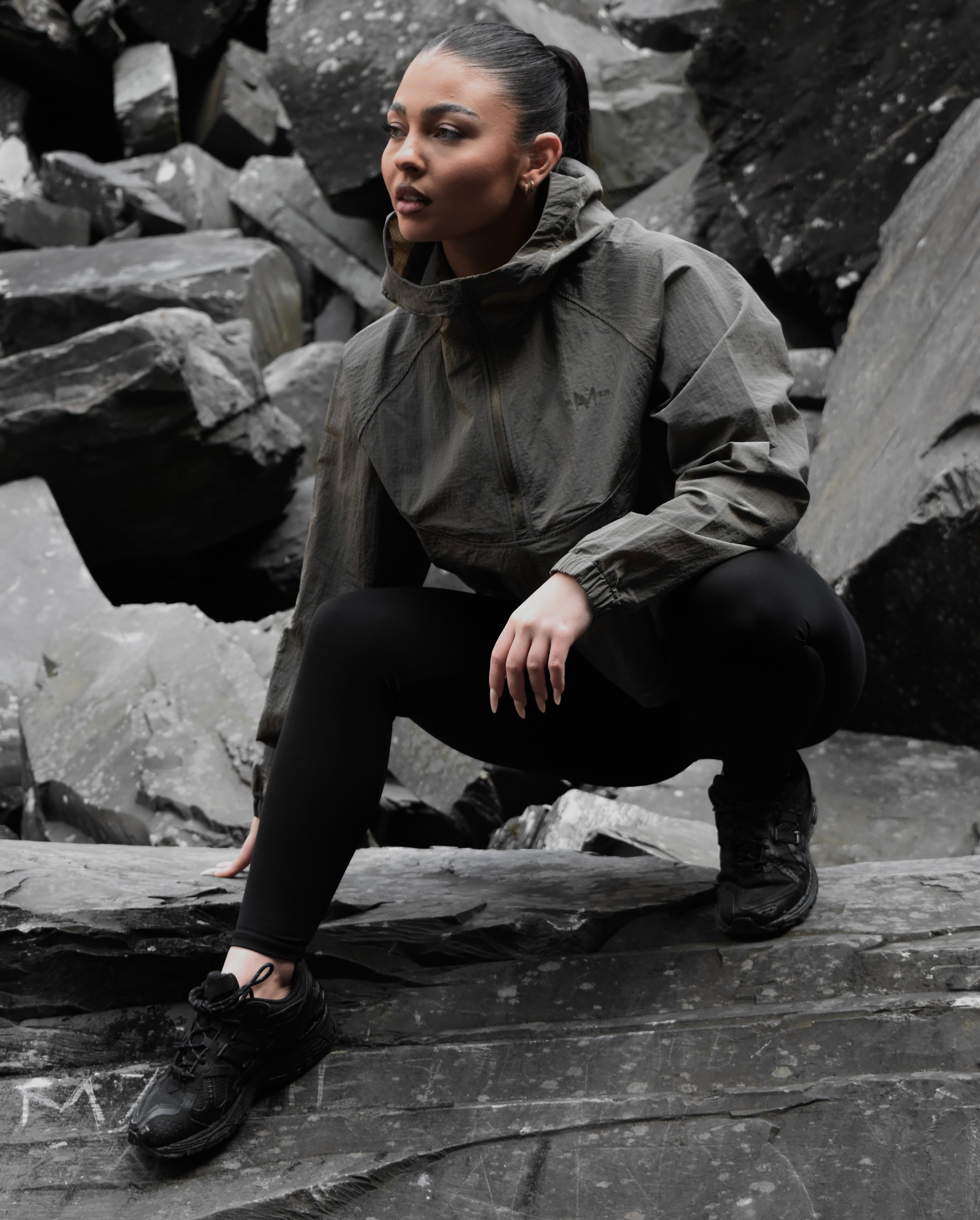 AeroTech Track Jacket - Olive