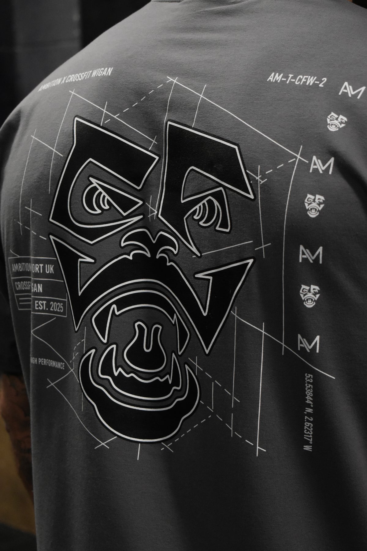 Ambition x CFW T-Shirt - Stone