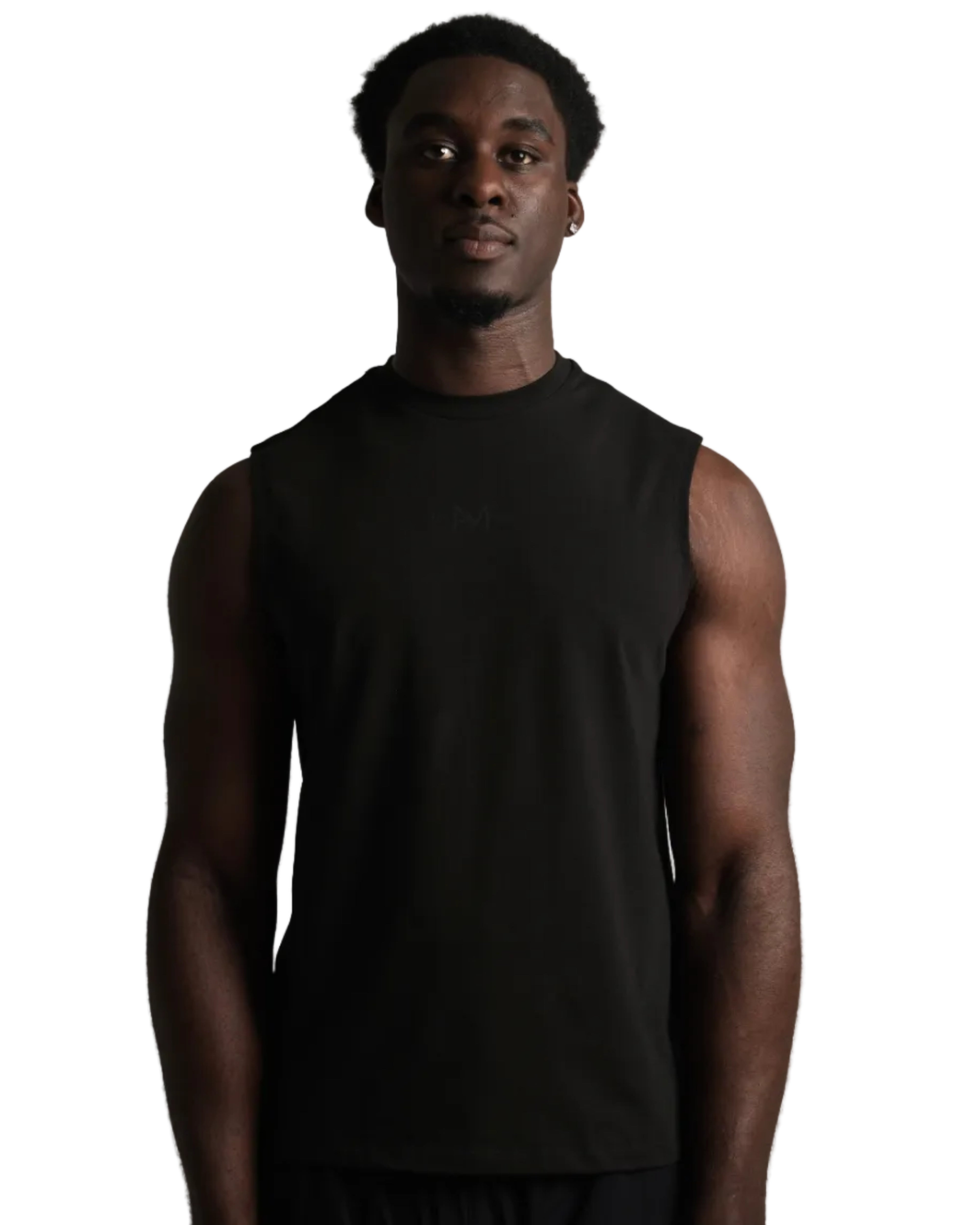 Oversized Tank - Black / Black