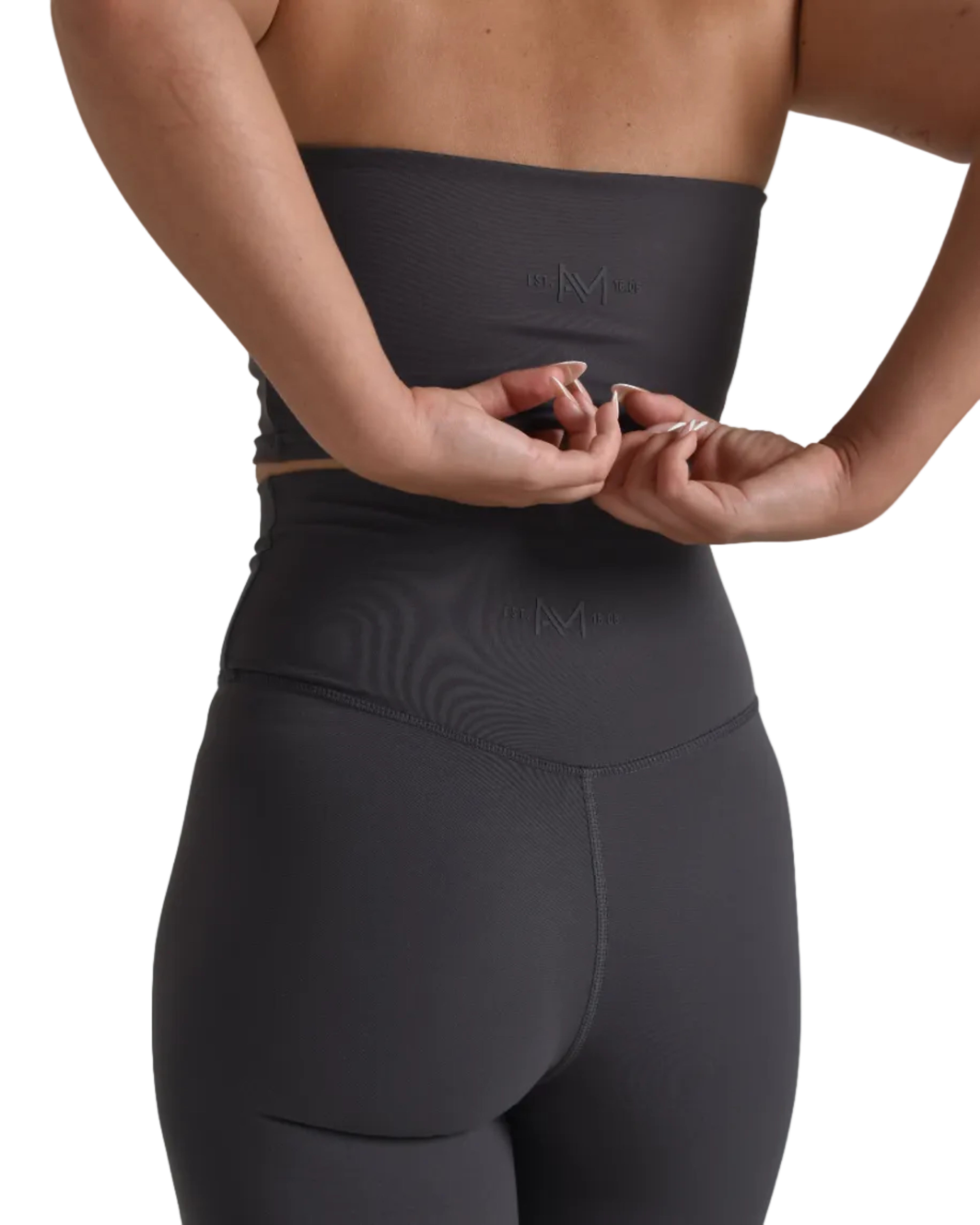 AeroFlex Halterneck Sports Bra - Shadow