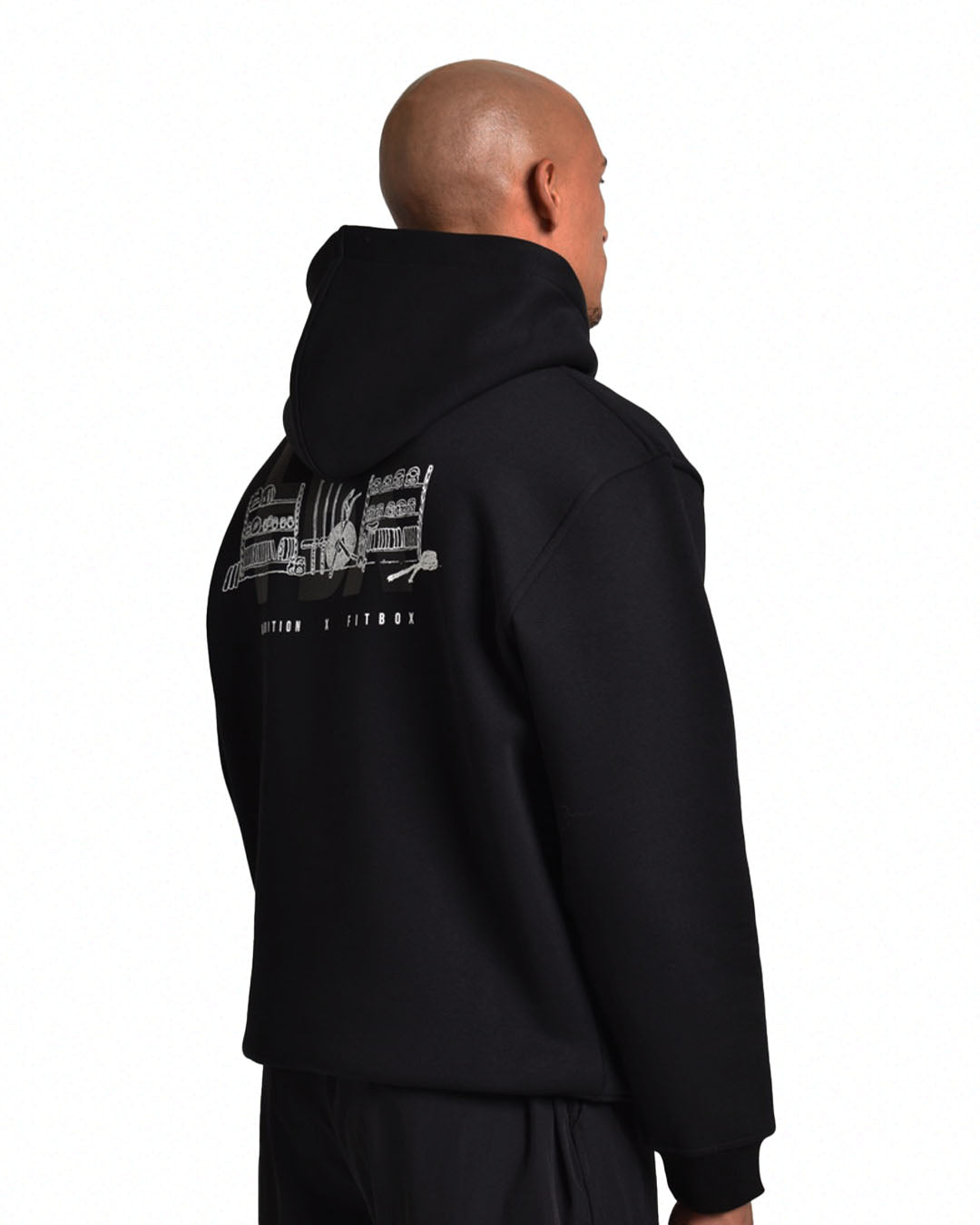 Ambition x Fitbox Hoodie - Black