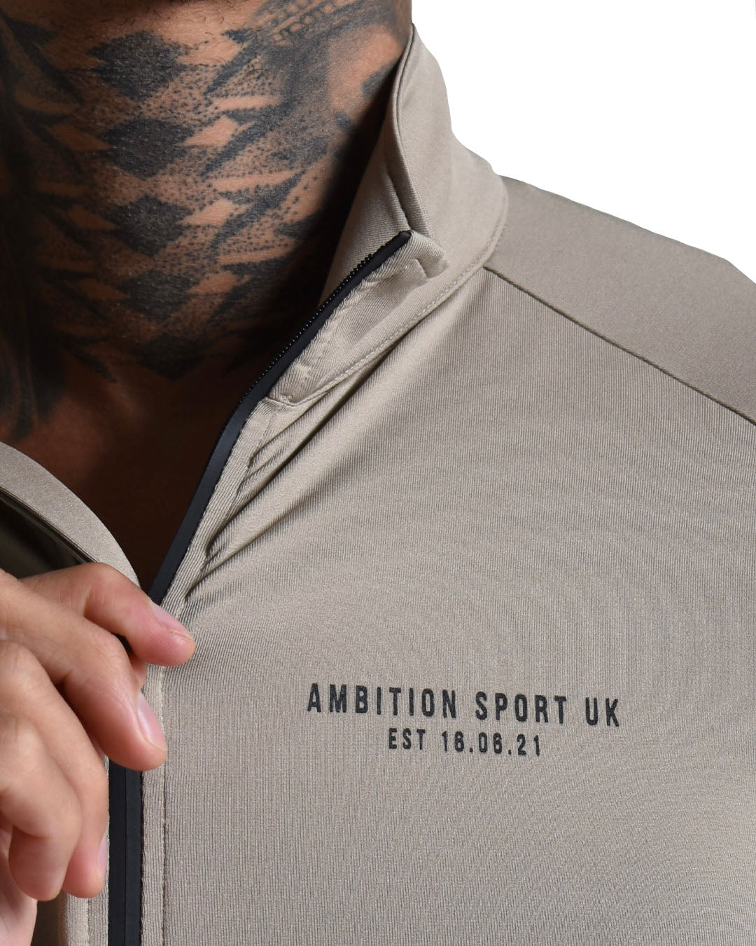 Impact-Tech Quarter Zip - Dune