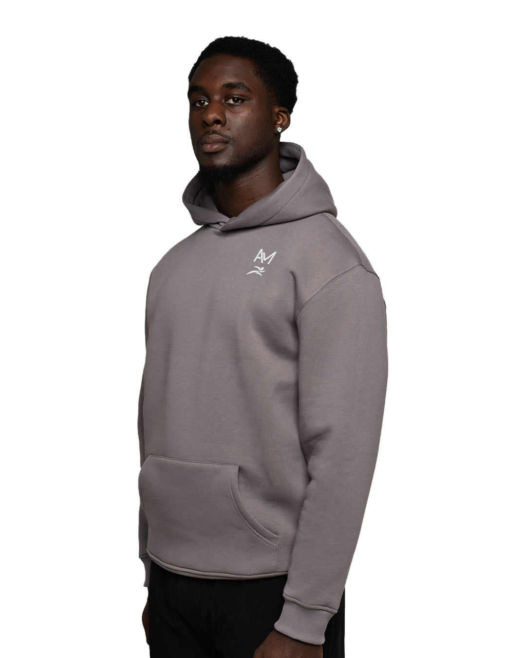 Ambition x Fitbox Hoodie - Slate Grey