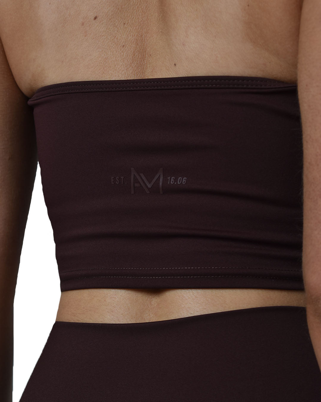 AeroFlex Halterneck Sports Bra - Rosewood