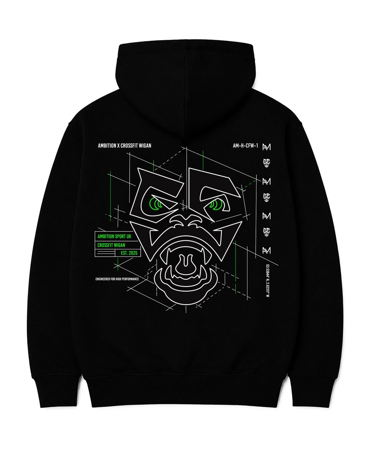 Ambition x CFW Hoodie Black