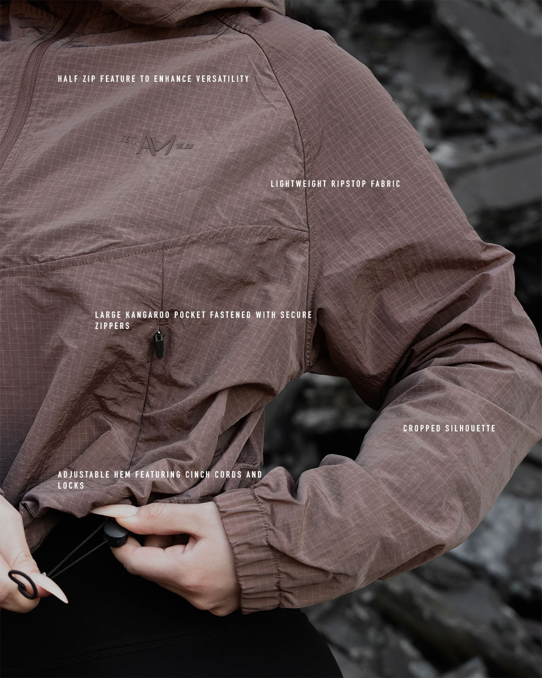 AeroTech Track Jacket - Copper