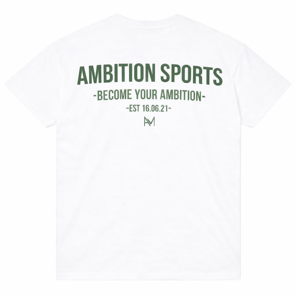 Evolve T-Shirt - Olive / White