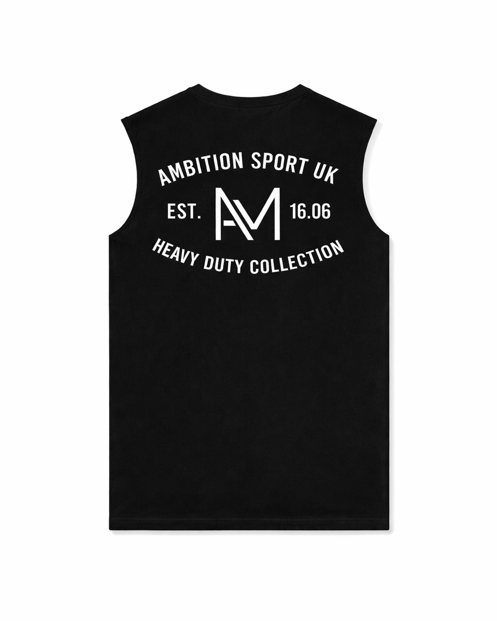 Oversized Tank - Black / White