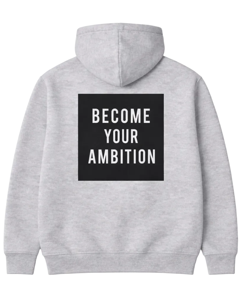 Statement Hoodie - Grey