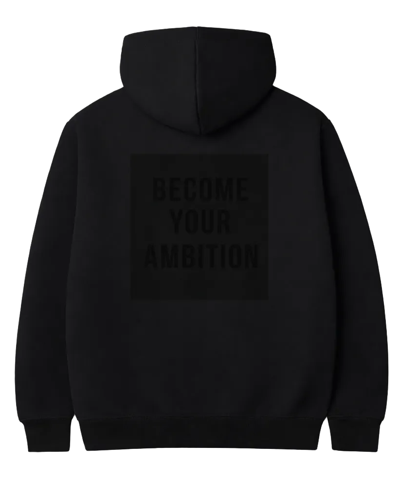 Statement Hoodie - Black
