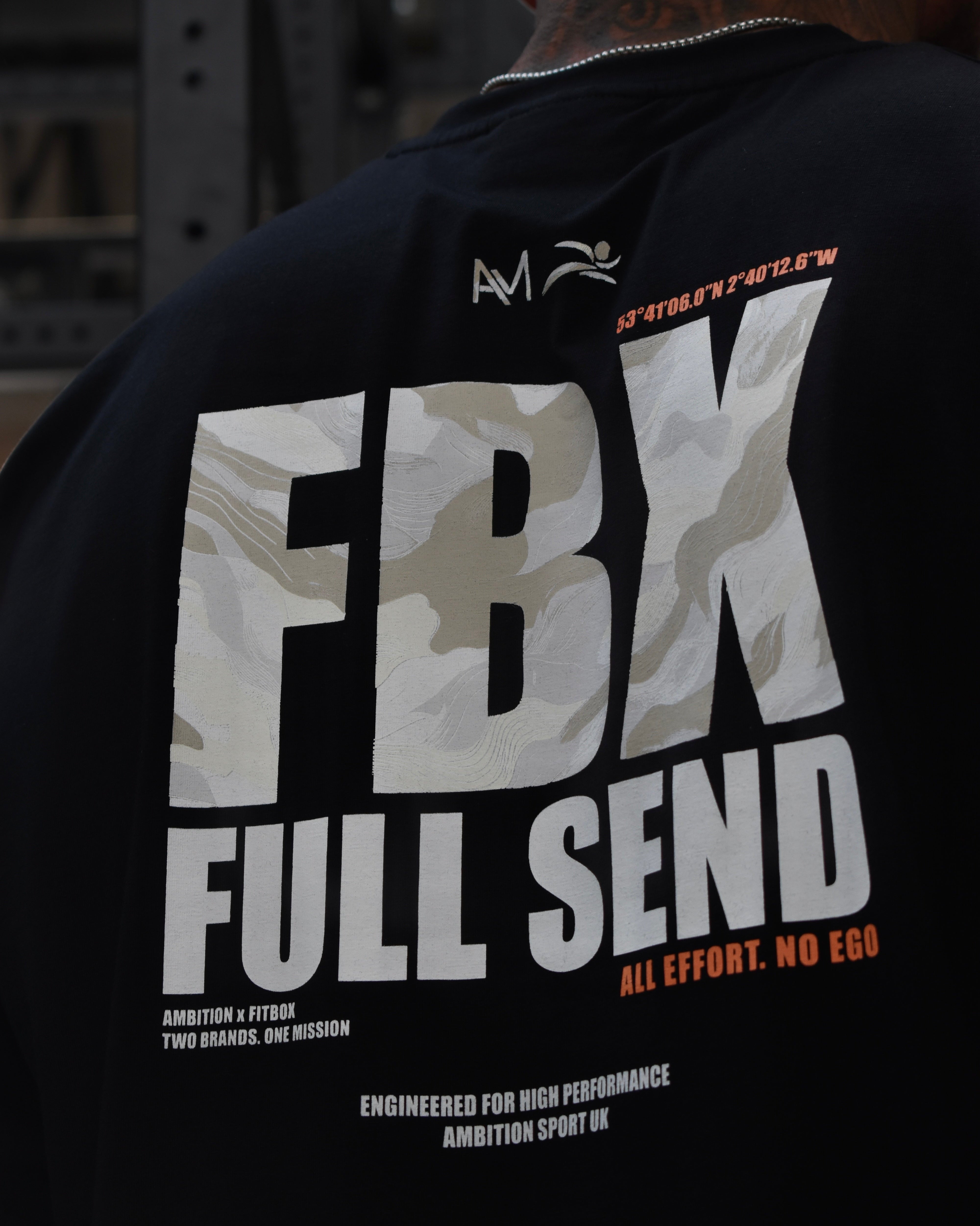 FBX - Full Send T-Shirt - Desert Camo