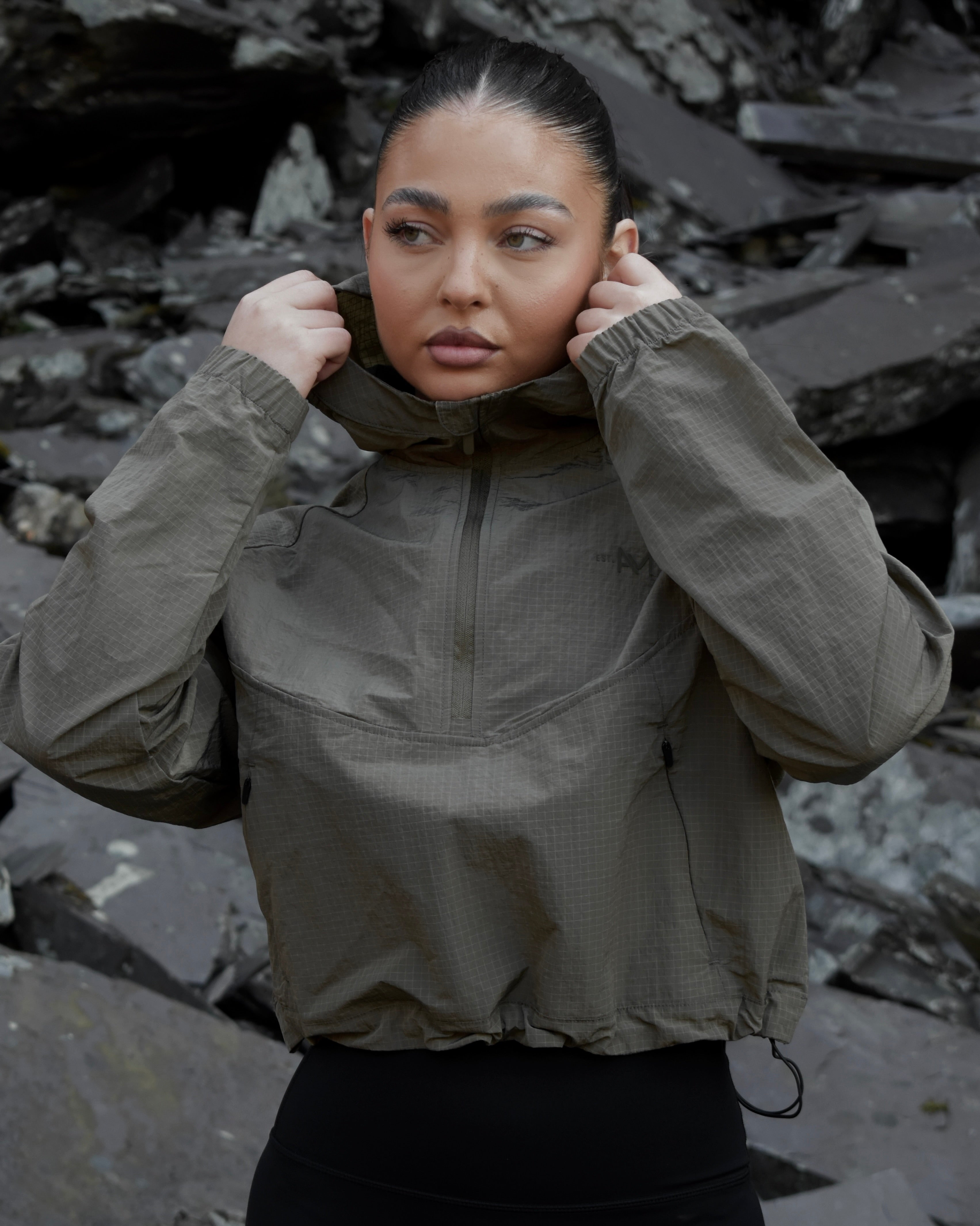 AeroTech Track Jacket - Olive