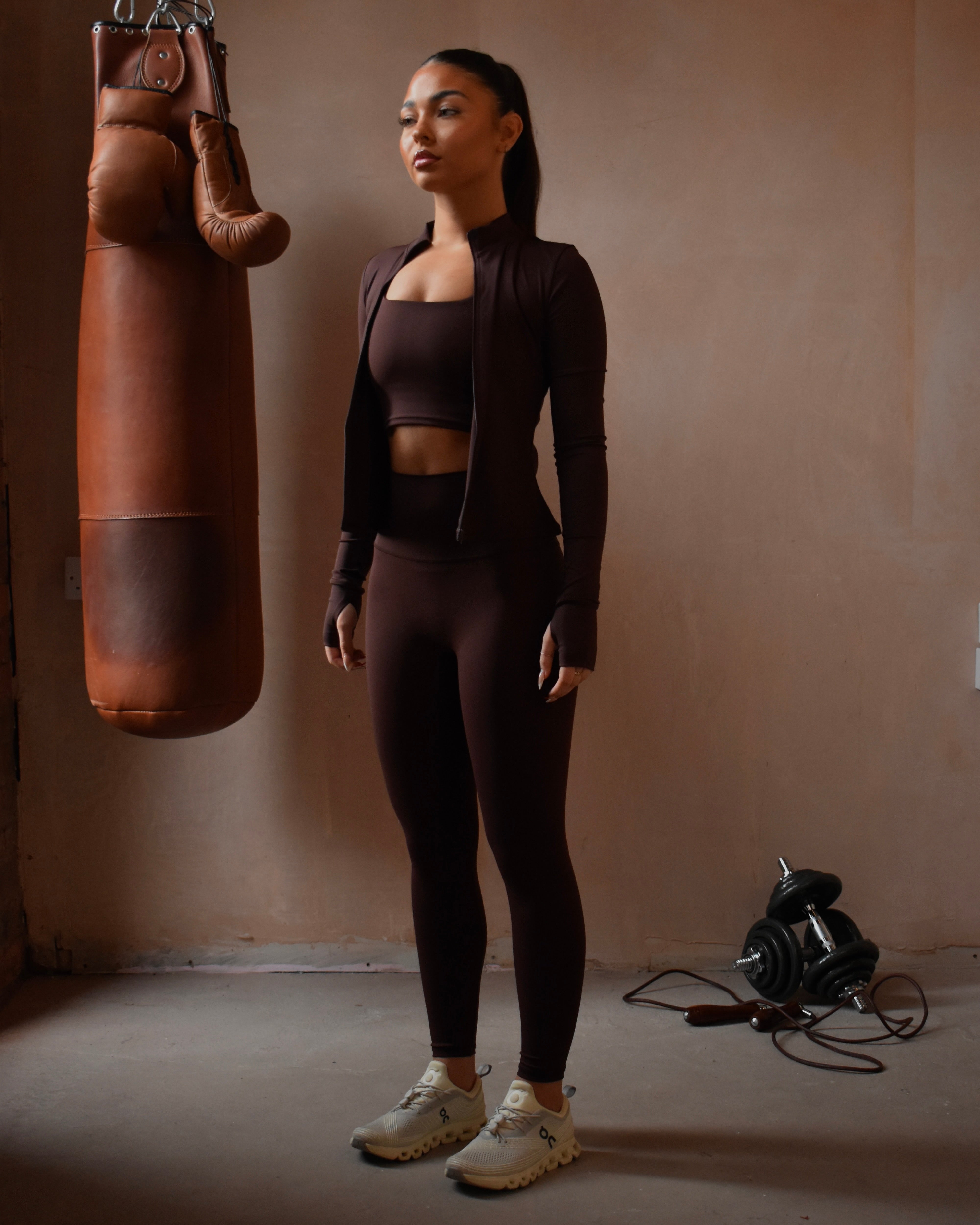 AeroFlex Leggings - Rosewood