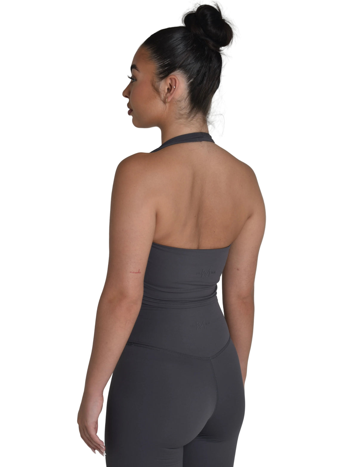 AeroFlex Halterneck Sports Bra - Shadow