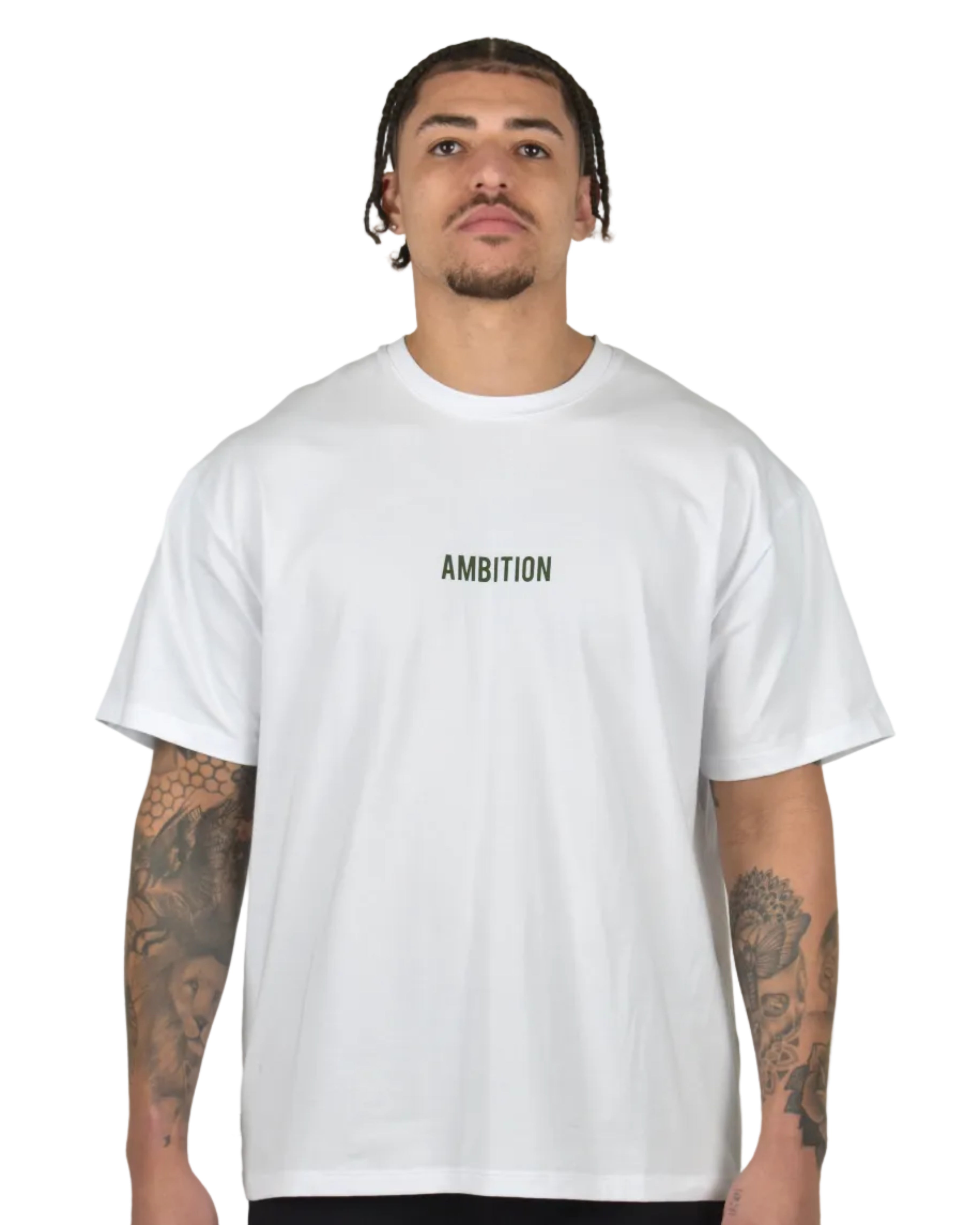 Evolve T-Shirt - Olive / White