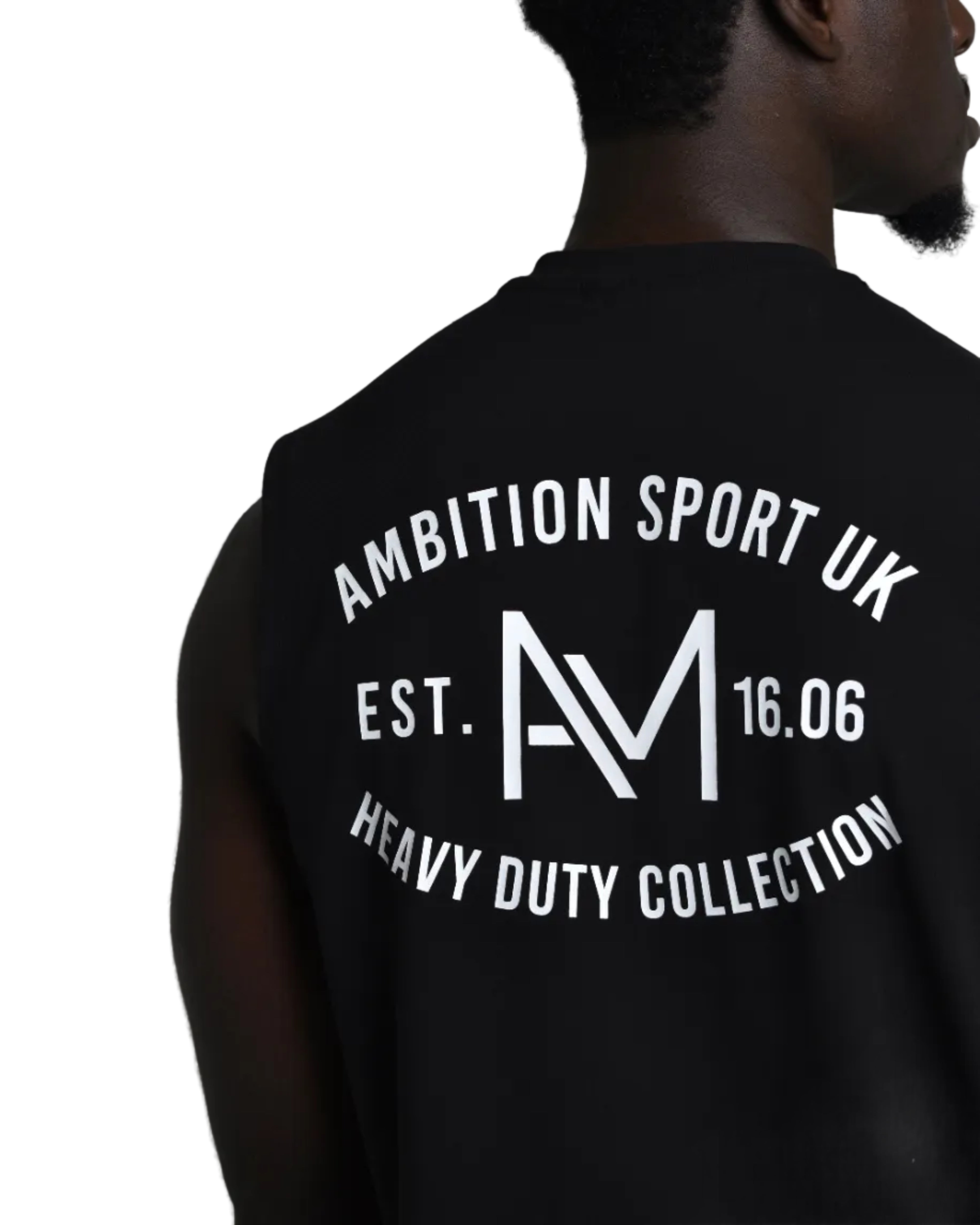 Oversized Tank - Black / White