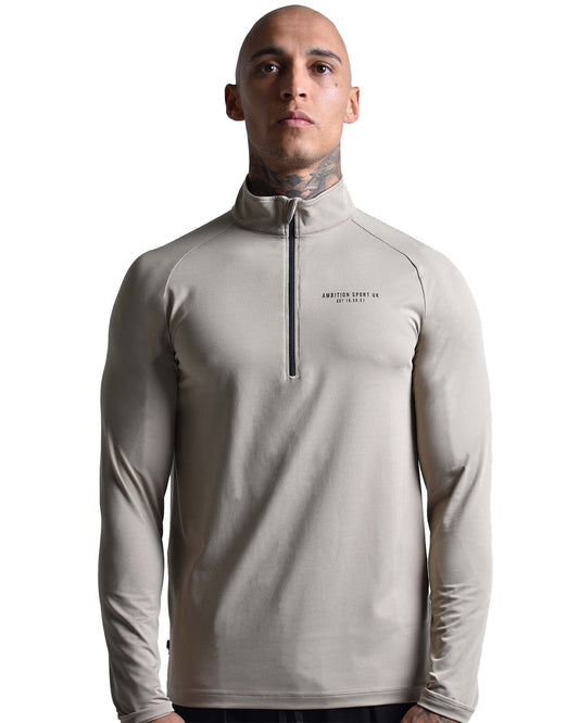 Impact-Tech Quarter Zip - Dune