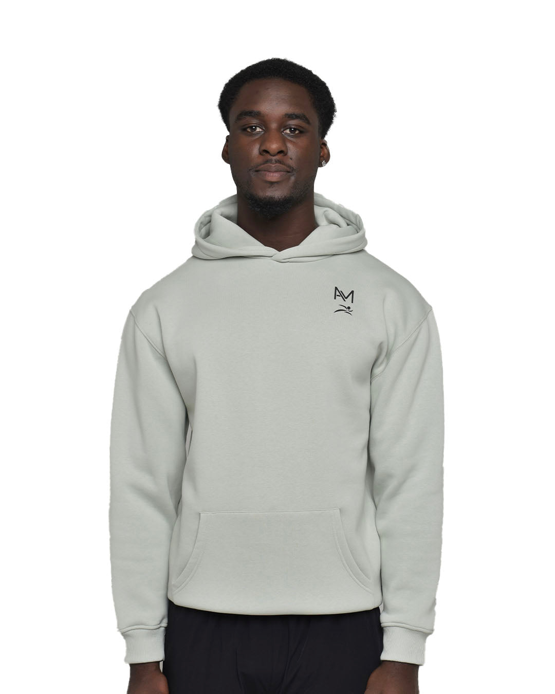 Ambition x Fitbox Hoodie - Ash Grey