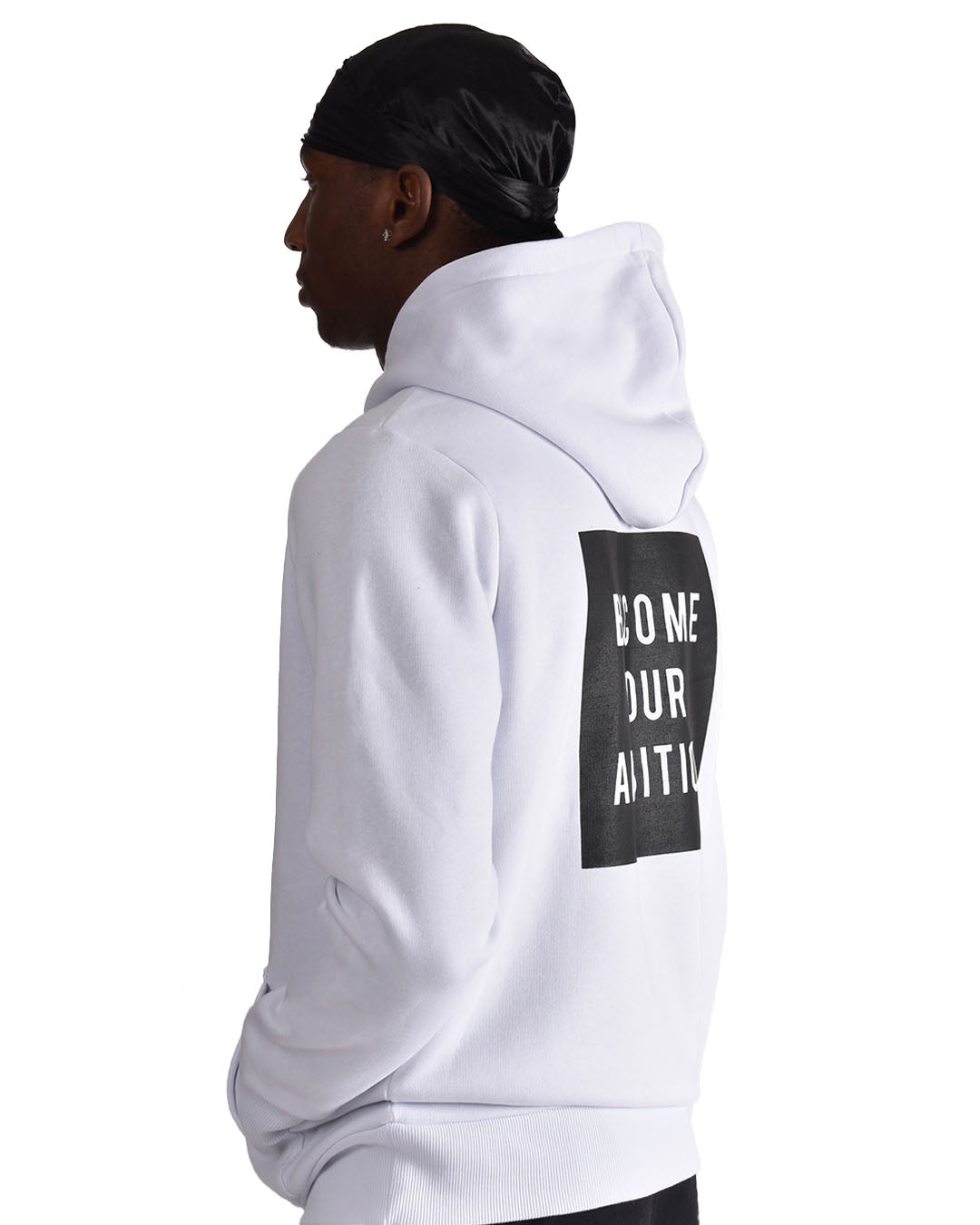 Statement Hoodie - White